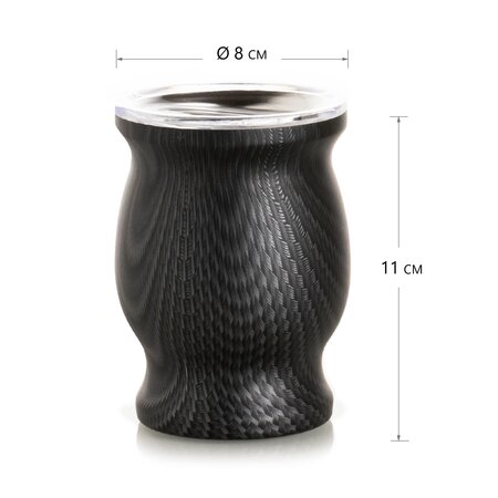 Калабас металлический Амфора, графит