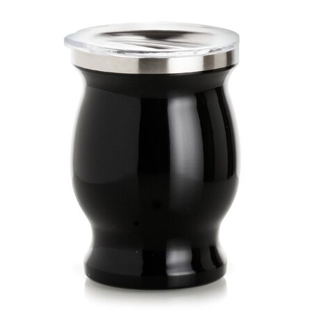 Калабас металлический Амфора, черный глянец