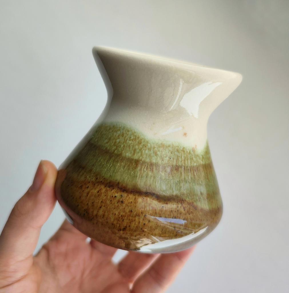 Сосуд для мате керамический Вечерний лес