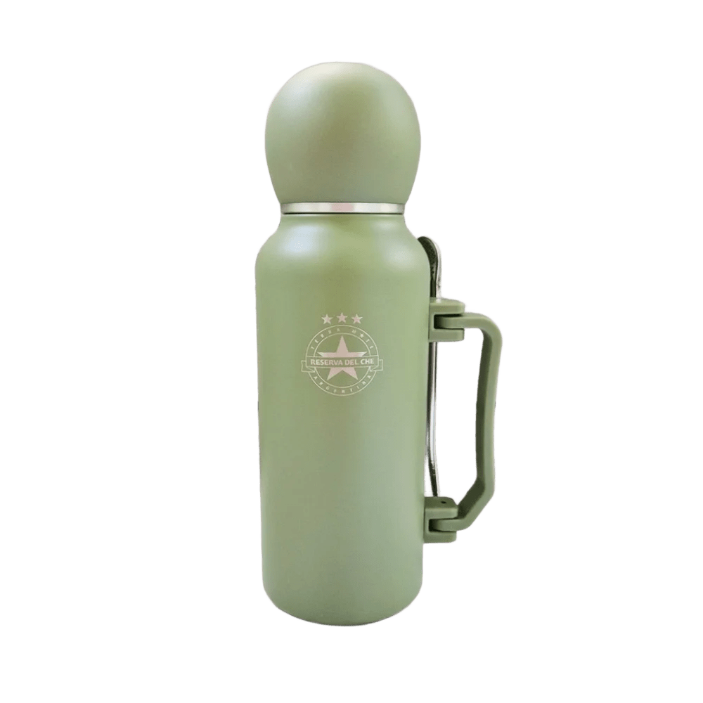Термос 3 в 1 для мате Reserva del Che 1300 мл. зелёный