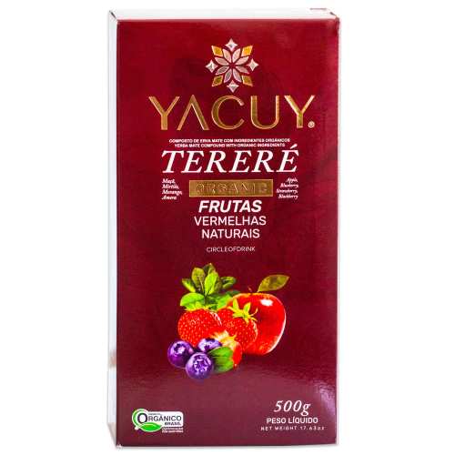 Yacuy Terere Organic Red Fruits Vacuum 500g