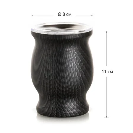 Калабас металлический Амфора, графит