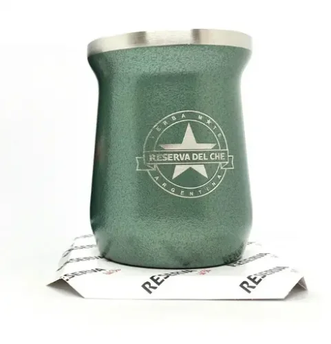 Сосуд для мате металлический тип STANLEY