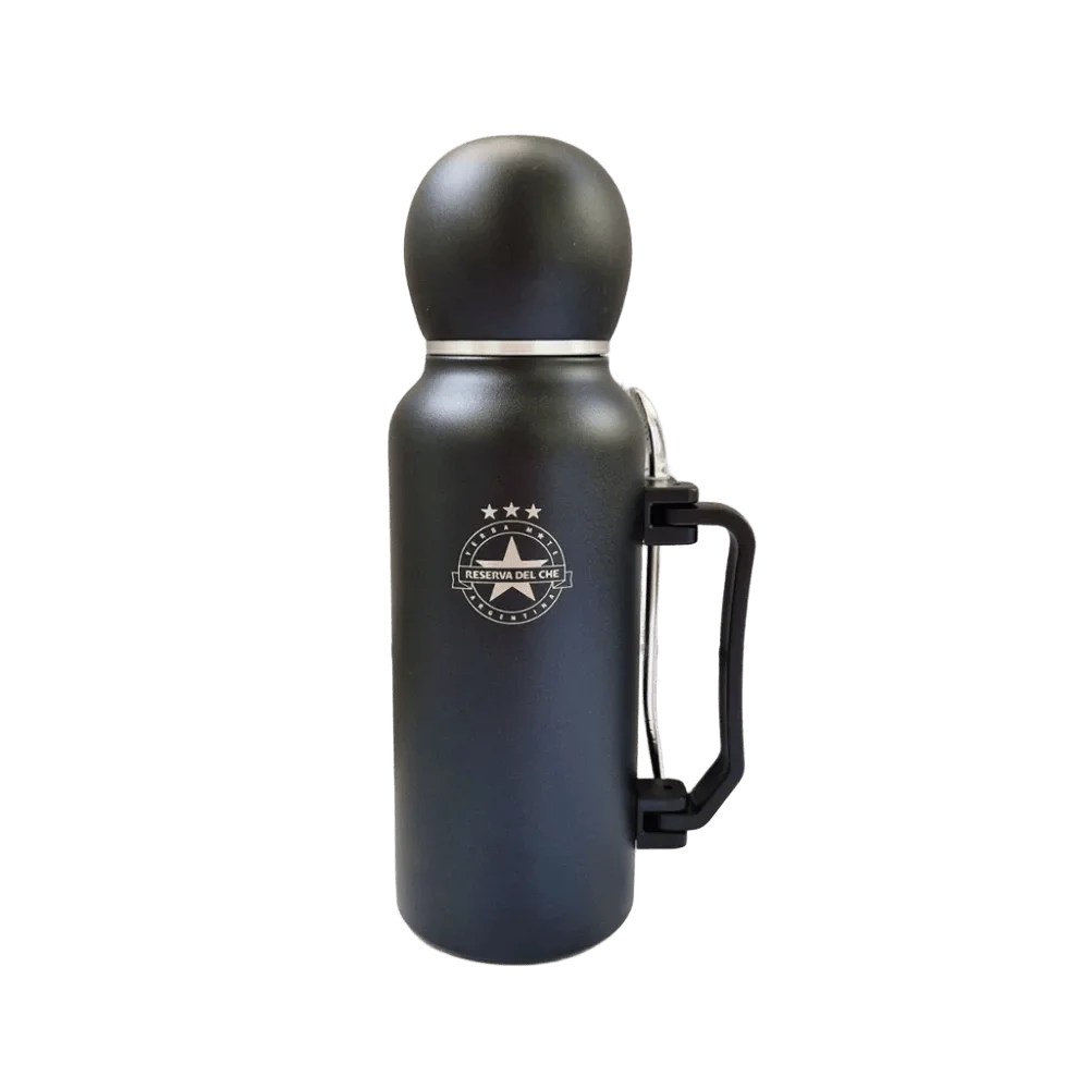 Термос 3 в 1 для мате Reserva del Che 1300 мл. чёрный